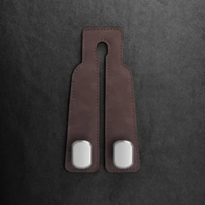 Chair back hook, Simple but practical design — bags & items are easy to hang! 🚗🛍 #CangkukTempatDuduk #KeretaKemas