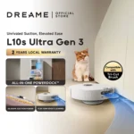 [NEW] Dreame L10s Ultra Gen 3｜25,000Pa Power, Dual Flex Arm, Self Wash, Hot Air Drying, AceClean DryBoard & Pet Care