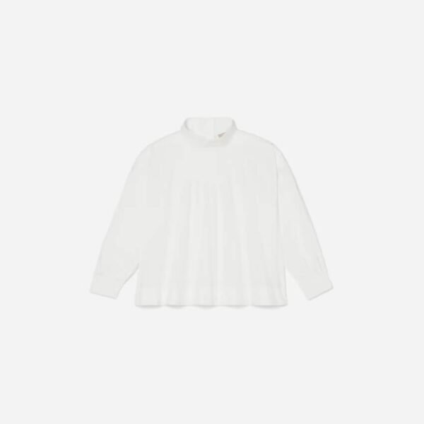 The Funnel-Neck Smock Top
